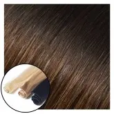 Babe Hand-Tied Weft Hair Extensions #1B/6 Ombre Doris 22"